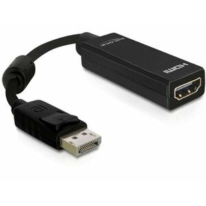 Delock Displayport 20pin samec > HDMI 19 pinový samica, dĺžka 12, 5 cm vyobraziť