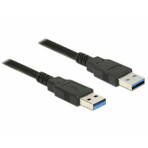 Delock Kábel USB 3.0 Typ-A samec > USB 3.0 Typ-A samec 0, 5 m čierny vyobraziť