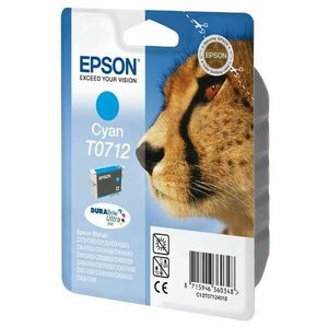 EPSON T0712 (C13T07124011) - originálna cartridge, azúrová, 375 strán vyobraziť