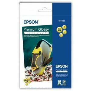 EPSON Paper Premium Glossy Photo 10x15, 255g (20lis) vyobraziť