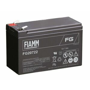 Fiamm olovená batéria FG20722 12V/7, 2Ah Faston 6, 3 vyobraziť