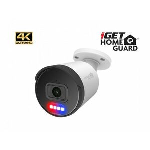 iGET HOMEGUARD HGNHK938CAM - IP PoE kamera s 4K rozlíšením, obojsmerným zvukom, LED svetlom vyobraziť