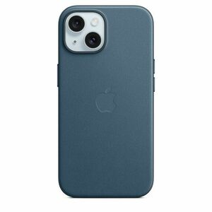 iPhone 15 FineWoven Case with MS - Pacific Blue vyobraziť