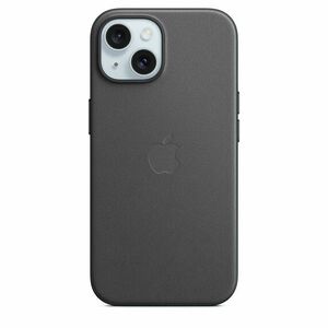 iPhone 15+ FineWoven Case with MS - Black vyobraziť