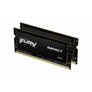 KINGSTON 16GB 2666MHz DDR4 CL15 SODIMM (Kit of 2) FURY Impact vyobraziť