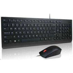 LENOVO klávesnica Essential Wired USB Keyboard + Mouse Set - USB, čierna vyobraziť