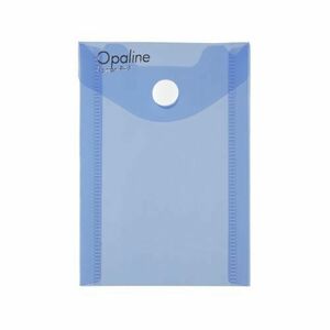 Obálka listová kabelka A7 s cvokom PP Opaline na výšku modrá vyobraziť