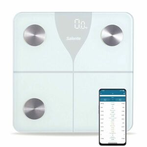 Salente SlimFit, osobná diagnostická fitness váha, Bluetooth, biela vyobraziť