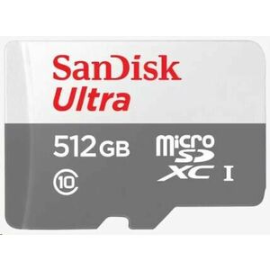 Sandisk MicroSDXC karta 512GB Ultra (100MB/s, Class 10 UHS-I, Android) vyobraziť