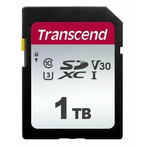 Transcend 1TB SDXC 300S (Class 10) UHS-I U3 V30 pamäťová karta, 100 MB/s R, 85 MB/s W vyobraziť