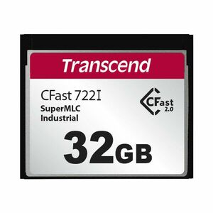 Transcend 32GB INDUSTRIAL TEMP CFAST CFX722I (MLC) pamäťová karta (SLC mode), 510MB/s R, 355MB/s vyobraziť