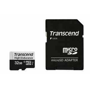Transcend 32GB microSDXC 350V UHS-I U1 (Class 10) High Endurance pamäťová karta, 95MB/s R, 40MB/s W vyobraziť