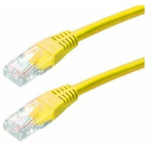 XtendLan patch kábel Cat5E, UTP - 2m, žltý vyobraziť