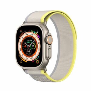 Dux Ducis Sport Velcro remienok na Apple Watch 38/40/41mm, yellow/beige vyobraziť