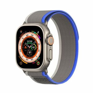 Dux Ducis Sport Velcro remienok na Apple Watch 42/44/45/49mm, blue/gray vyobraziť