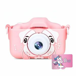MG X5 Dog detský fotoaparát + 8GB karta, ružový vyobraziť