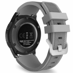BStrap Silicone Sport remienok na Samsung Galaxy Watch 3 45mm, gray (SSG006C0801) vyobraziť