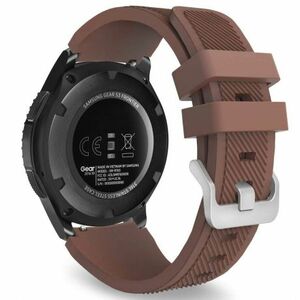 BStrap Silicone Sport remienok na Huawei Watch GT/GT2 46mm, brown (SSG006C0403) vyobraziť