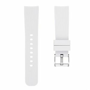 BStrap Silicone Line (Large) remienok na Huawei Watch GT2 42mm, white (SSG003C0507) vyobraziť