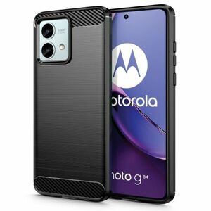 Tech-Protect Carbon kryt na Motorola Moto G84 5G, čierny vyobraziť