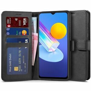Tech-Protect Wallet knižkové puzdro na Vivo Y72 5G, čierne vyobraziť