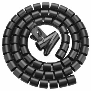 Ugreen Spiral Tube organizér káblov 3m, čierny vyobraziť