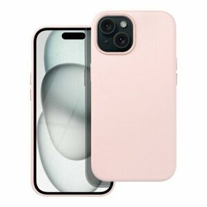 Puzdro Leather Magsafe iPhone 15 - ružové vyobraziť