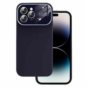 Puzdro Lens iPhone 15, silikónové - fialové vyobraziť