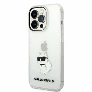 Puzdro Karl Lagerfeld IML Choupette NFT iPhone 14 Pro - transparentné vyobraziť