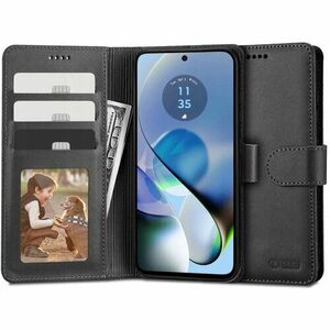 Puzdro Tech-Protect Wallet Book Motorola Moto G84 - čierne vyobraziť