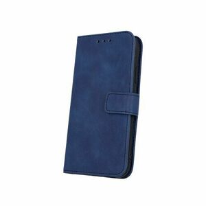 Puzdro Smart Velvet Book Samsung Galaxy A21s - tmavo-modré vyobraziť