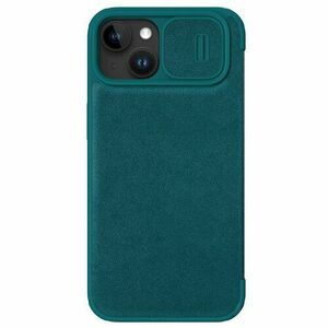 Nillkin Qin Book PRO Plain Leather Pouzdro pro Apple iPhone 15 Exuberant Green vyobraziť