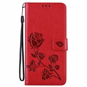 Puzdro Rose Book Samsung Galaxy A14 4G/5G - červené vyobraziť