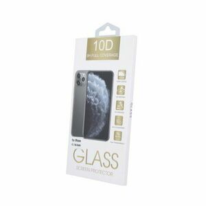 Tempered glass 10D for Huawei P30 Lite / Nova 4E black frame vyobraziť