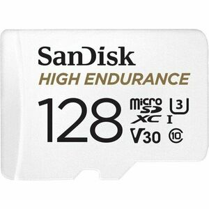 SanDisk High Endurance/micro SDXC/128GB/100MBps/UHS-I U3 / Class 10/+ Adaptér vyobraziť