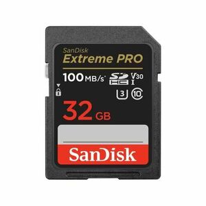 SanDisk Extreme PRO SDHC 32GB 100MB/s V30 UHS-I vyobraziť