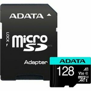 MicroSDXC karta A-DATA 128GB U3 V30S 100/80 MB/s + adaptér vyobraziť
