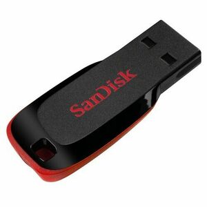 SanDisk Cruzer Blade/128GB/USB 2.0/USB-A/Černá vyobraziť