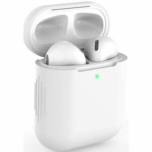 Puzdro Tech-Protect Apple Airpods - biele vyobraziť