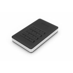 HDD 2.5" 2TB USB 3.1/USB-C, šifrovaný externí disk s numerickou klávesnicí, Store 'n' Go Verbatim vyobraziť