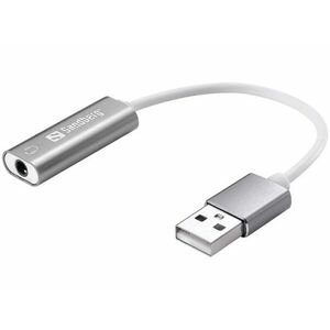 Sandberg Headset USB converter, adaptér 3, 5mm jack na USB vyobraziť