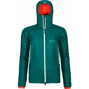Ortovox Westalpen Swisswool Jacket W Pacific Green S Outdoorová bunda vyobraziť