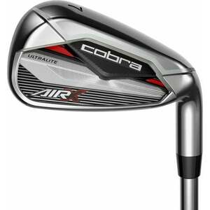 Cobra Golf Air-X Iron Set Silver 5PWSW Right Hand Steel Regular vyobraziť
