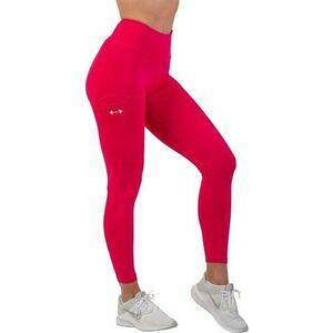 Nebbia Active High-Waist Smart Pocket Leggings Pink L Fitness nohavice vyobraziť