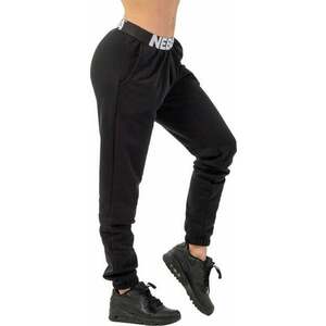 Nebbia Iconic Mid-Waist Sweatpants Black L Fitness nohavice vyobraziť