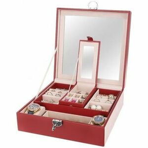 MG Jewelery Box šperkovnica, červená vyobraziť