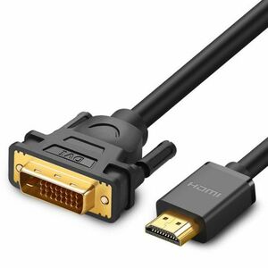 Ugreen HD106 kábel HDMI - DVI, M/M, 2m, čierny (10135) vyobraziť