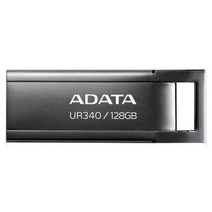 ADATA Flash Disk 128GB UR340, USB 3.2 Dash Drive, kov lesklá čierna vyobraziť