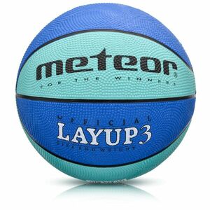 Basketbalová lopta MTR LAYUP vel.3, modrý vyobraziť