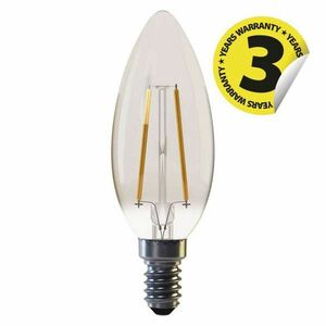 Emos LED žiarovka CANDLE, 2W/18W E14, WW+ teplá biela+, 170 lm, Vintage, F vyobraziť